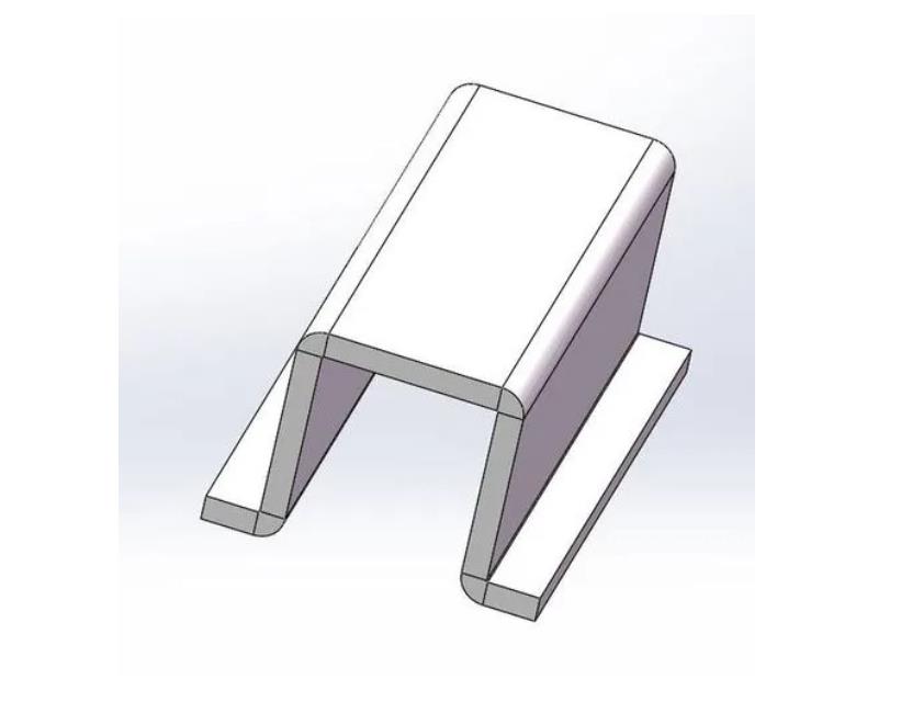 建华U型槽折弯件